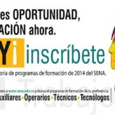 Inscripciones Cursos Técnicos y Tecnológicos SENA